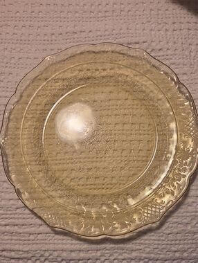 Vintage Federal Glass Plate
